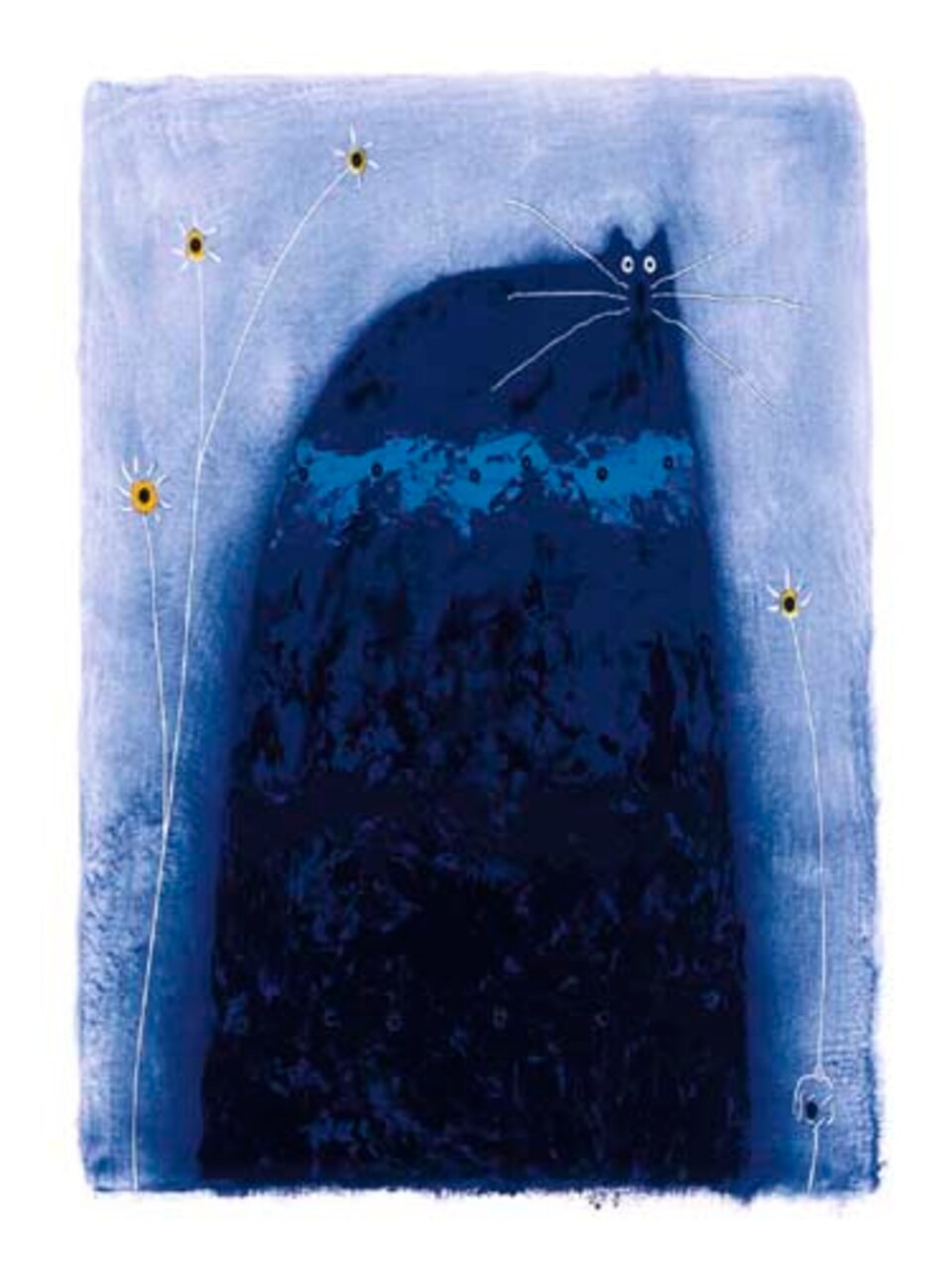 Coxcombe by Govinder Nazran Wall Art Décor 19 3/4 x 15 3/4 Art Print